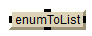 enum to list