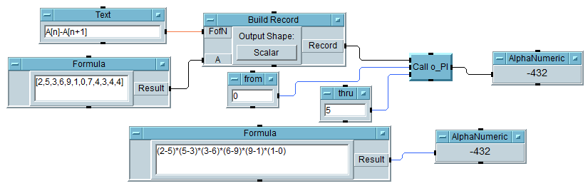 using an array input