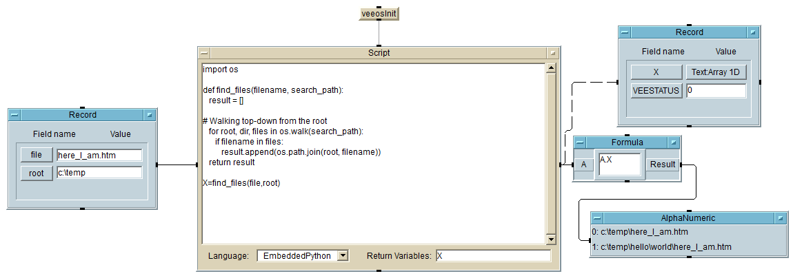 script example