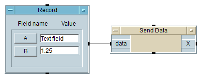 Send data example