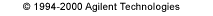 (c) Copyright 1994-2000 Agilent Technologies