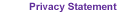 Privacy Statement