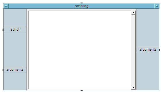 scripting object open view